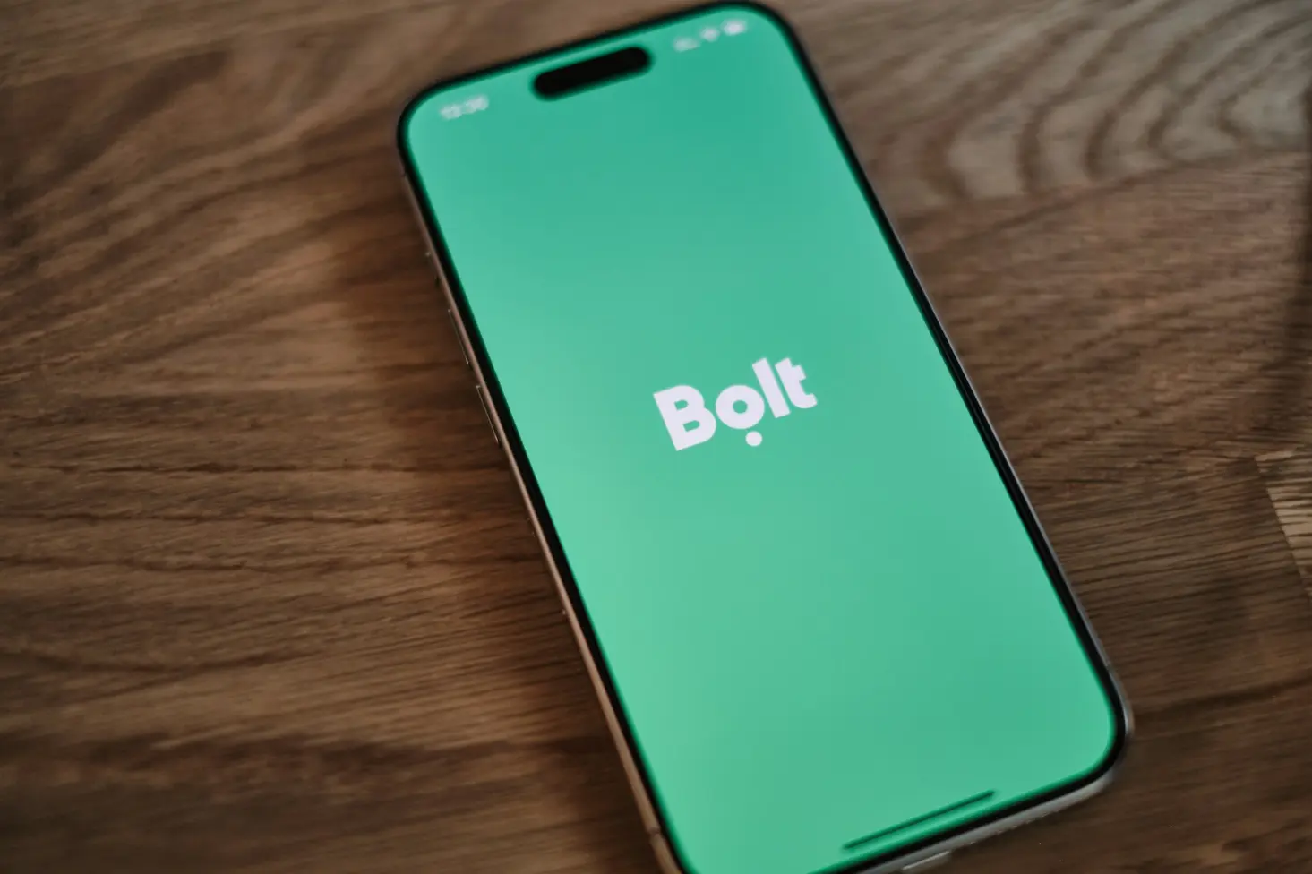 A phone with the bolt logo on it in tanzania